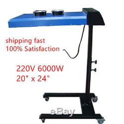 6000W 20x24 Automatic Infrared IR Flash Dryer with Sensor for Screen Printing
