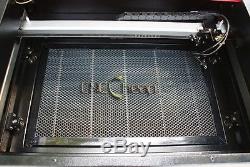 60W 500 x 300mm Mini Laser Engraver Laser Engraving Cutting Cutter USB Chiller