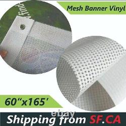 60in x165ft, Mesh Banner Vinyl with PVC liner, Digital Printing Media, 1000X1000