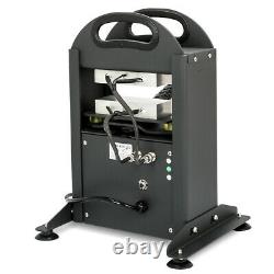7 Ton 7T Rosin Press Machine Dual Heat Plates 2.4×5.9 Manual Rosin Press 110V
