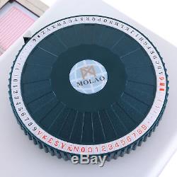 72 Character Letter Manual Embosser Stamping Machine PVC Credit Card Embossing