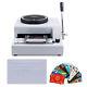 72-character Pvc Card Embosser Stamping Machine Credit Id Vip Magnetic Embossing