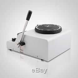 72-Character PVC Card Embosser Stamping Machine Credit ID VIP Magnetic Embossing