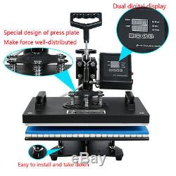 8 in 1 Heat Press Machine Digital Transfer Sublimation T-Shirt With Transfer paper