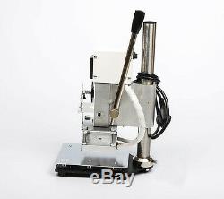 810cm Manual Digital Hot Foil Stamping Machine PVC Card Leather Bronzing 110V