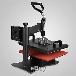 9 In 1 Digital Heat Press Machine Sublimation For T-Shirt/Mug/Plate Hat Printer