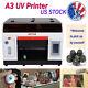 A3 Uv Printer 6 Color For Bottles Tin Cylindrical Signs 3d Rotation Embossed Us