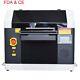 A3 Uv Printer For Flatbed Cylindrical Metal 3d Rotation Embossed 6 Colors Dtg Us