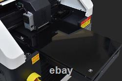 A3 UV Printer For Flatbed Cylindrical Metal 3D Rotation Embossed 6 Colors DTG US