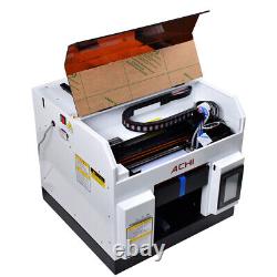 A4 UV Printer Epson R330 Printer Head Flatbed Cylindrical T-shirt Working Table