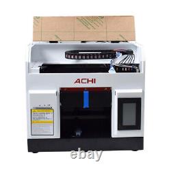 A4 UV Printer Epson R330 Printer Head Flatbed Cylindrical T-shirt Working Table