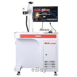 AOK LASER Desktop Fiber Laser Marking Machine engraver Marker Engraving 30watts