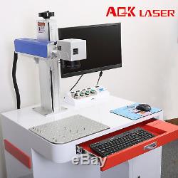 AOK LASER Desktop Fiber Laser Marking Machine engraver Marker Engraving 30watts