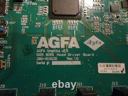 Agfa, Titan, Rg5 8051 Head Driver Board, Part#390-610035 Used