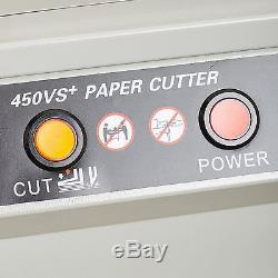 Automatic 17.7 Electric Stack Paper Cutter 450mm Guillotine Cutting Machine