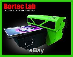 BORTEC LAB 8-COLOR 57602880 dpi A2 16.5X34.5 FLATBED LED UV PRINTER