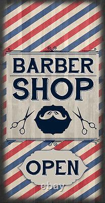 Barbershop A-Board Pavement Sign Barber Shop Sign, Hair Salon, EcoFlex 2
