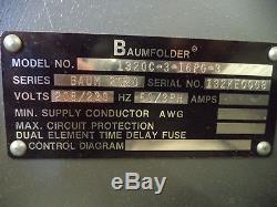 Baum 2020 Floor model folder