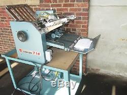 Baum Folder Air Feed Folder 14 X 20 Very Clean