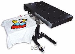Brand new 4 Color Silk Screen Printing Press Printer With Complete Screening Kit