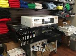 Brother GT 381 Direct to Garment Printer Used excellent maintenance history