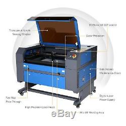 C02 Laser Engraver Cutter 60W 28x20 Cutting Engraving Marking Machine updated