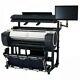 Canon Imageprograph Ipf750 Wide Format Plotter Printer Withcolortrac M40 Scanner