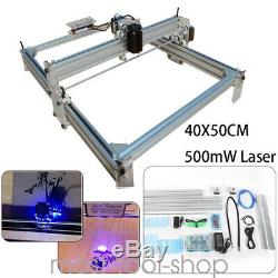CNC ROUTER Mini Laser Engraver DIY Wood Milling Drill Carving Machine Kit 500mW