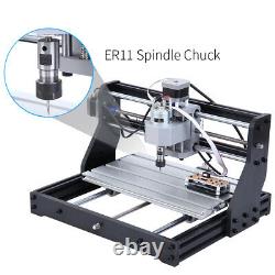 CNC3018 PRO CNC Router Kit Laser Engraving Machine GRBL Control 3Axis PCB WithER11