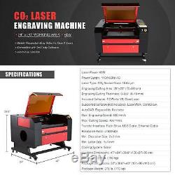 CO2 Laser Engraver Cutter 60W 28 x 20 Inch Ruida Auto Focus Electric Lift Table