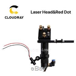 CO2 Laser Metal Parts Mechanical Parts Set Transmission Laser head DIY Machine