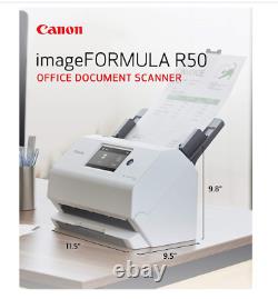 Canon imageFORMULA R50 Business Document Scanner for PC and Mac Color
