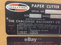 Challenge Commercial Paper Cutter Size 370 model GPB