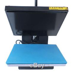 Clamshell Heat Press Sublimation Transfer Printer Machine 15x15in for T-shirt US