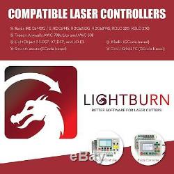Co2 Laser Engraver Engraving 28 x 20 100W RDworksV8 WithLightburn License Key