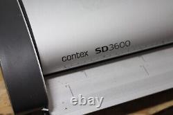 Contex SD 3600 SCANNER WORKING
