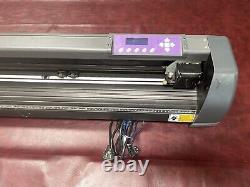 Cutter Plotter 34 Vinyl Cutting Printing Machine Model KI-870S Tested Used Work