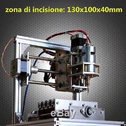 DIY 3 Axis Engraver Machine PCB Milling Wood Carving Engraving Router Kit CNC