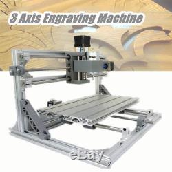 DIY Mini 3 Axis 3018 CNC Laser Machine Pcb Milling Wood Router Engraver Printer