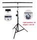 Dj Pro Lighting Crank Light Stand 16 Light Position Truss Adapter Stage Crank-up