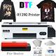 Dtf Flatbed Printer Tshirt Personal Diy Printer For Home Business With Oven Heater