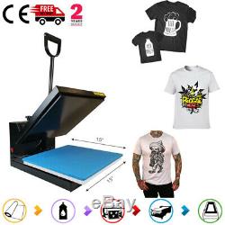 Digital Clamshell 15X15Transfer Sublimation Heat Press Machine DIY T-Shirt