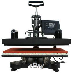 Digital Heat Press 5 In 1 Machine Sublimation For T-Shirt/Mug/Plate Hat Printer