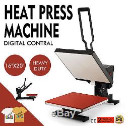 Digital Transfer Sublimation T-Shirt Heat Press Machine 16x20 shell