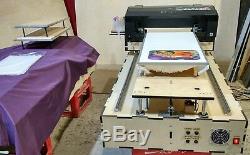 Dtg printer printing on fabrics, plastics, wood, ceramics, confectionery