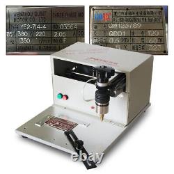 Electric Marking Machine Engraving Nameplate Metal Label Printer Engraver Equip