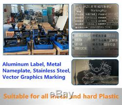 Electric Metal Marking Engraving Machine Nameplate Dog Tag Steel Plate 200150mm