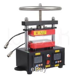 Electric Rosin Press Machine Stamper Manual Operation Double Plates Heating UK