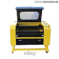 Engraver Cutter with USB Interface Laser Engraving Machine 60W 110V CO2 New