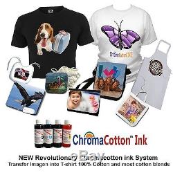 Epson Printer Bulk Cotton Ink Complete Start Pack Print T-shirt Bags Ac Moore